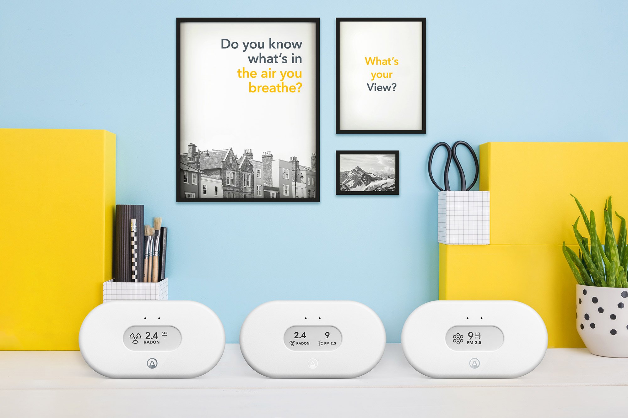 Airthings View series - Lifestyle Products US_WEB