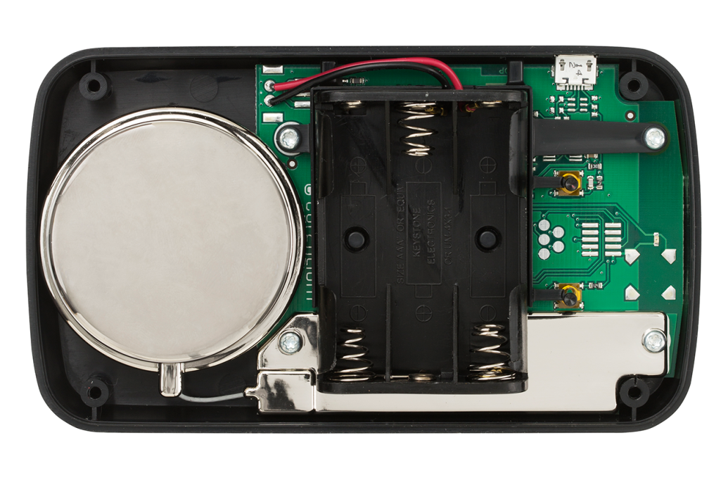 radon monitor inside