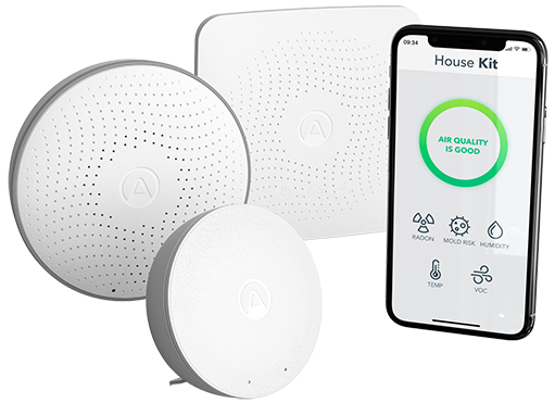 Airthings House Kit | Multi-room radon and indoor air quality ...