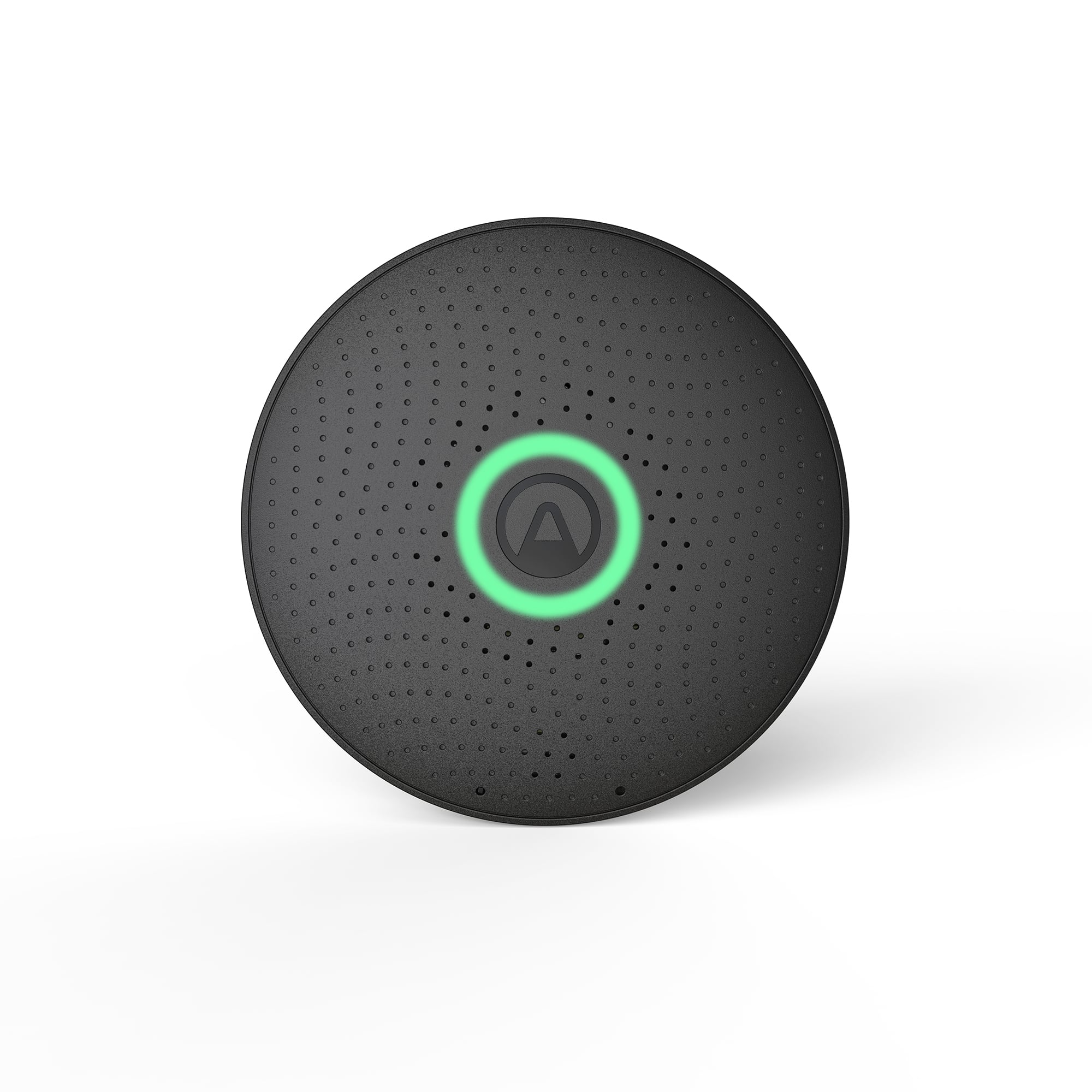Airthings Wave Plus Black Edition battery-powered radon and air quality monitor — potentially HSA/FSA eligible