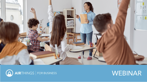 Webinar - Back to Work and School | Airthings for Business
