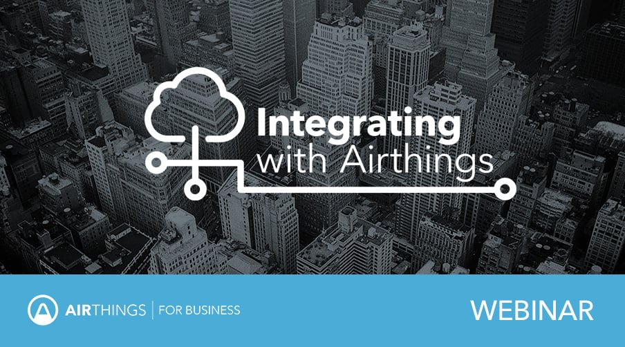 Webinar: Integrating with Airthings