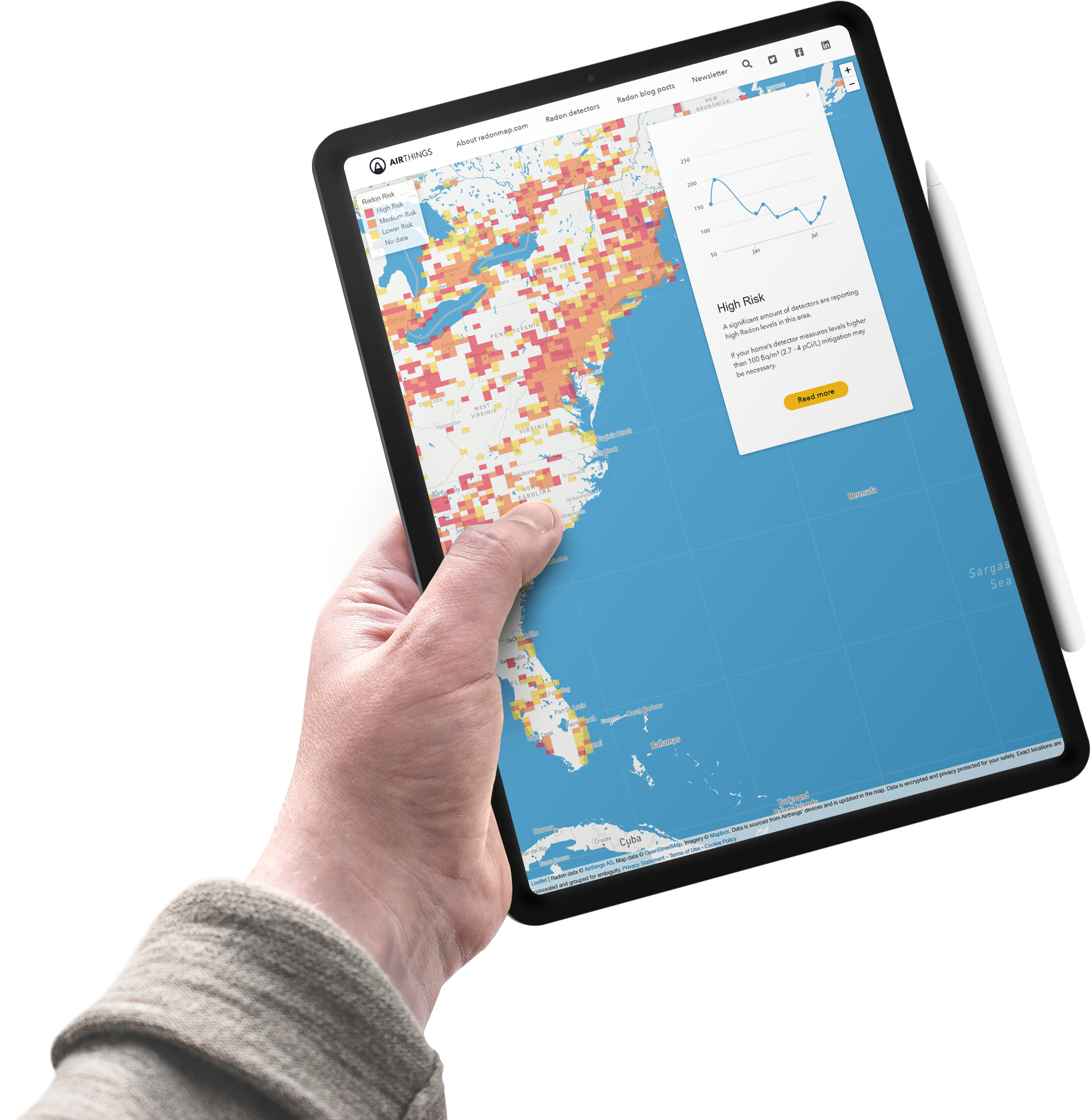 ipad-pro-radonmap-isolated