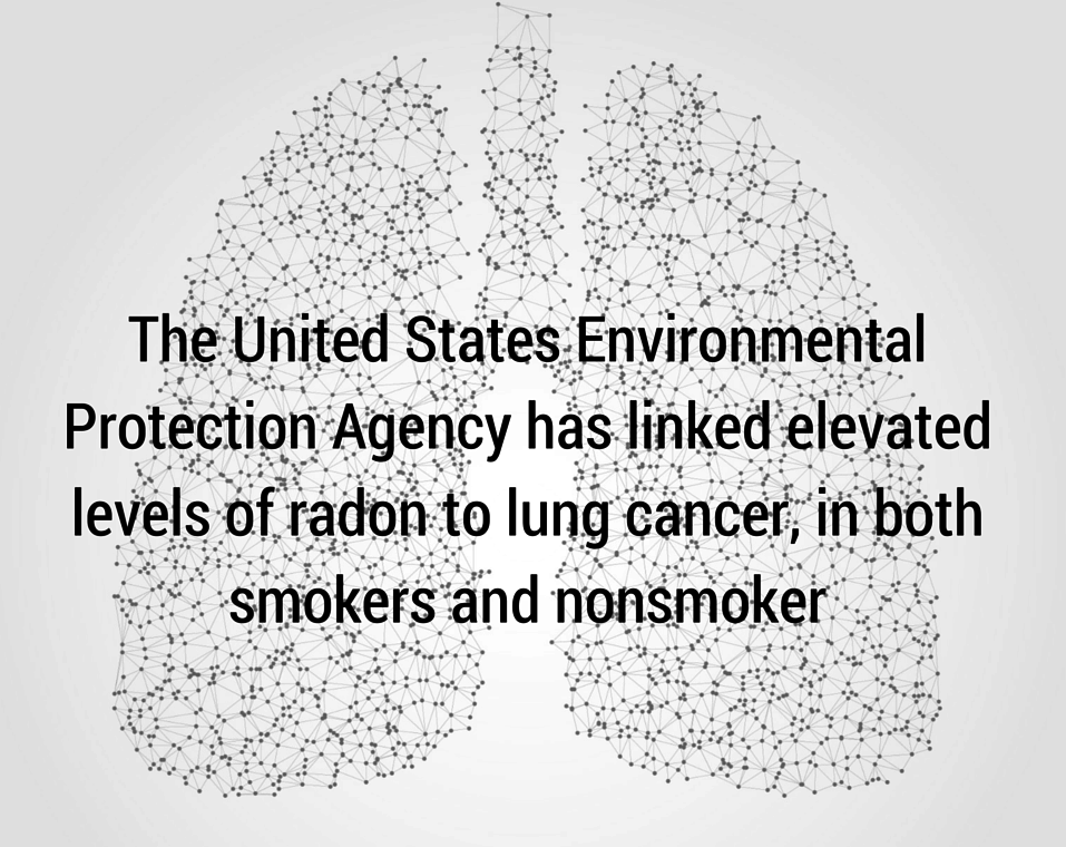 lung cancer radon