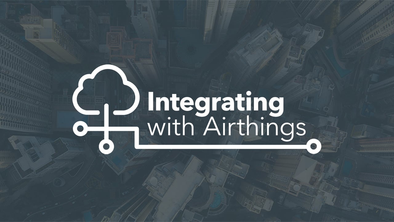 Integrating with Airthings - Webinar