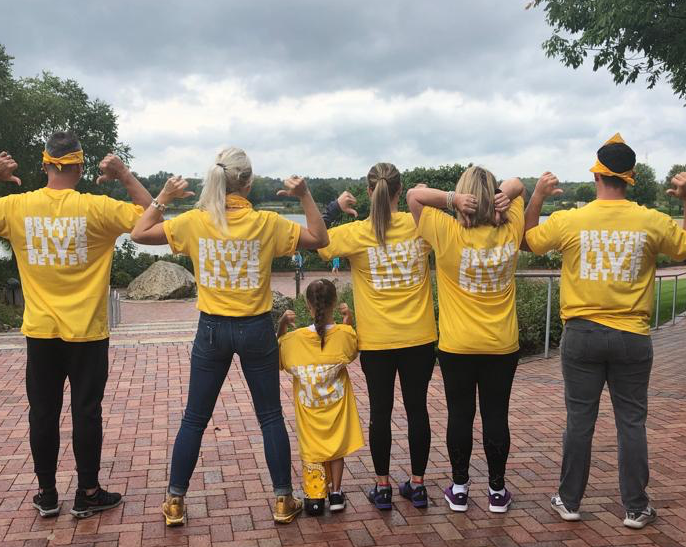 Airthings LUNGFORCE hike 2019