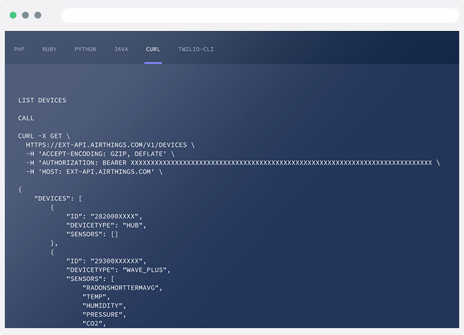 API-screen