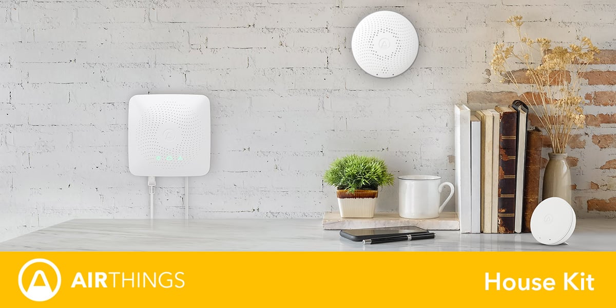 Airthings House Kit | Multi-room radon and indoor air quality ...