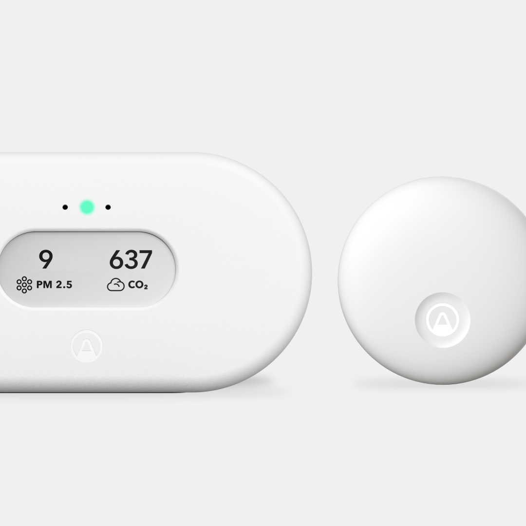 Airthings bundle of air quality monitors