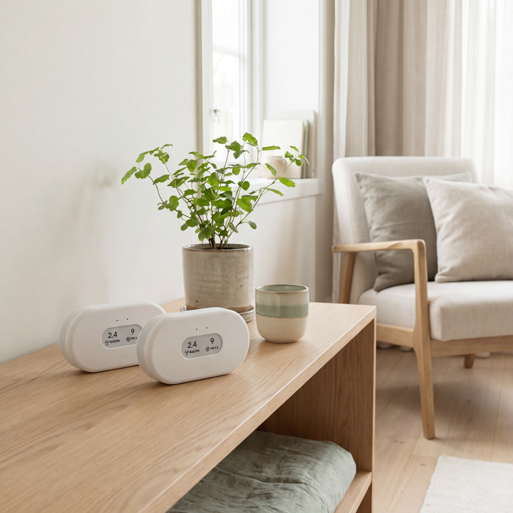 View Plus Duo: Multi-Room Smart Air Quality Sensors