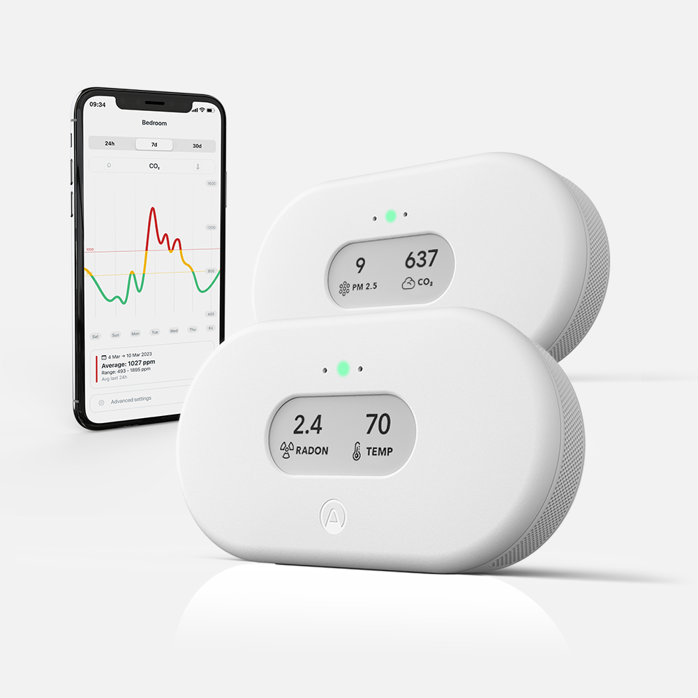 Home Radon Detector,Portable Radon Meter,Long and Short Term  Monitor,Rechargeable Battery-Powered,Radon Test Kit