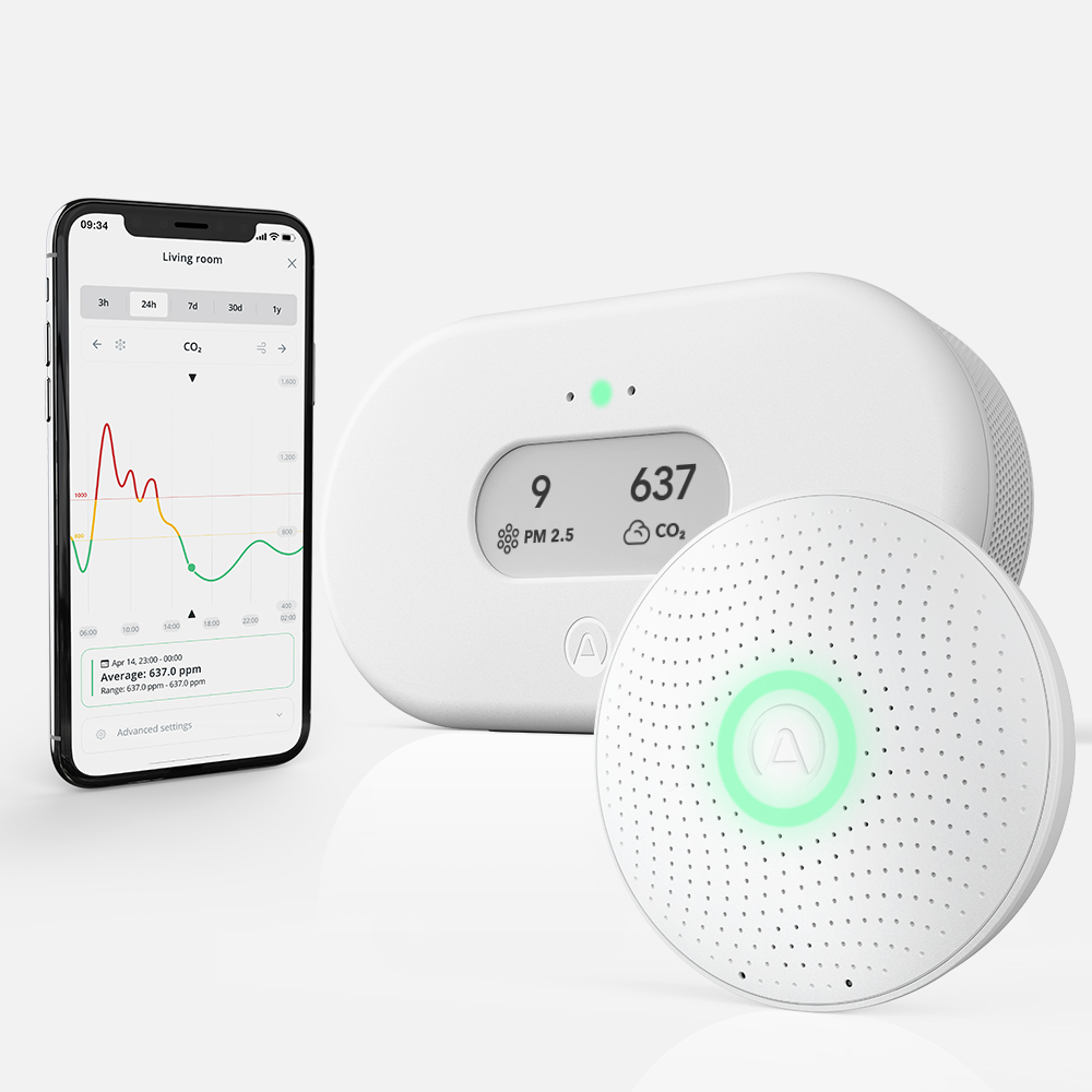 View Plus - smart indoor air quality monitor