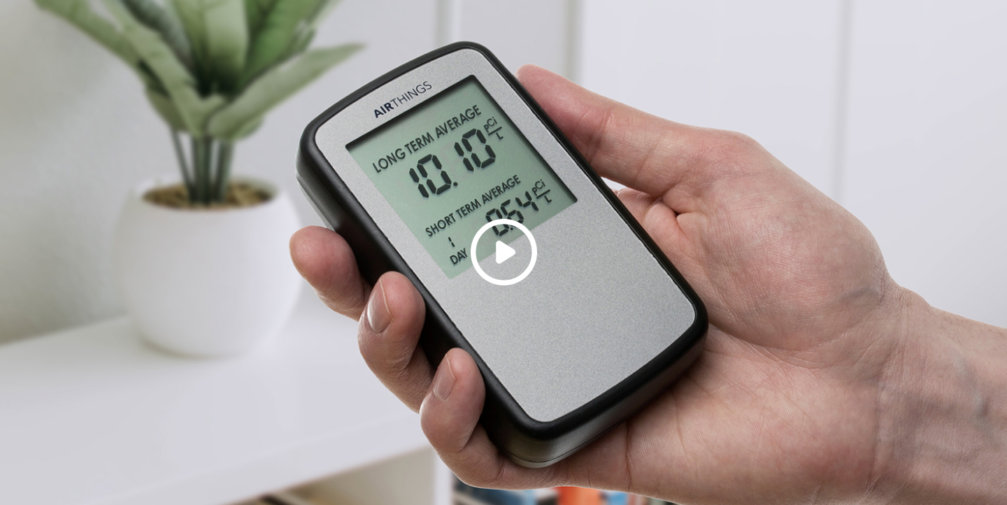 AirThings 'Home' radon monitor